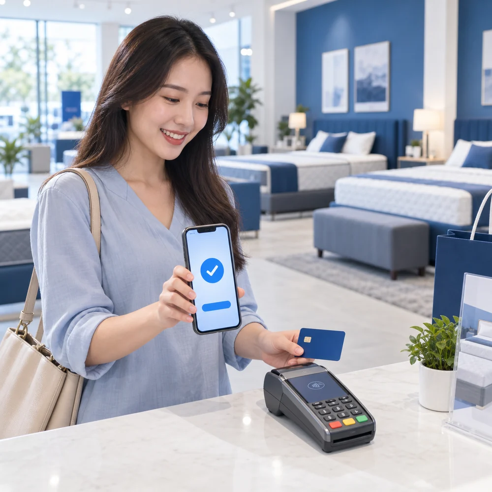 Thanh toán linh hoạt tại Nệm Bình Dương