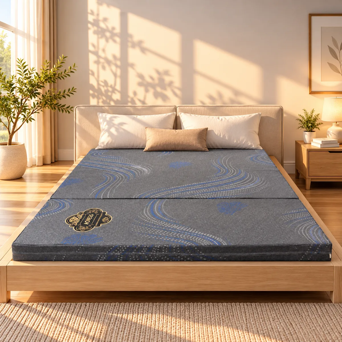 Nệm bông ép gấp 3 Kim Cương Acness 1 Nệm bông ép gấp 3 Kim Cương Acness