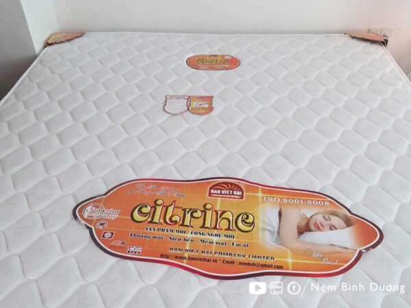 Nệm lò xo Citrine - Nệm Bình Dương
