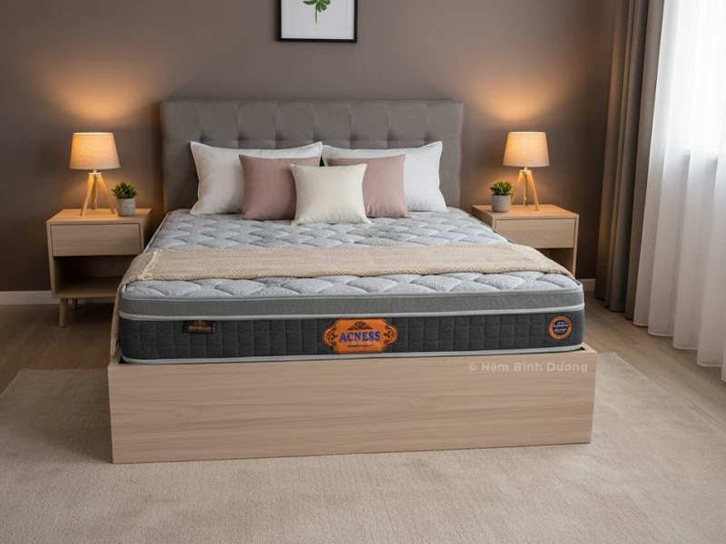 Nệm Lò Xo Túi Kim Cương Acness 1 Nệm Lò Xo Túi Kim Cương Acness