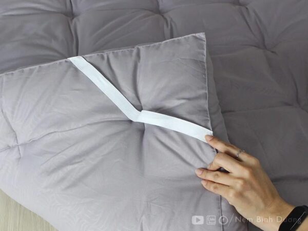 Topper Edena màu xám - Nệm Bình Dương 11 Topper Edena màu xám - Nệm Bình Dương