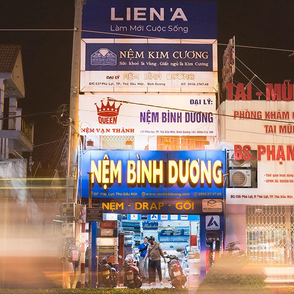 Showroom Nệm Bình Dương Thủ Dầu Một tại 137 Phú Lợi