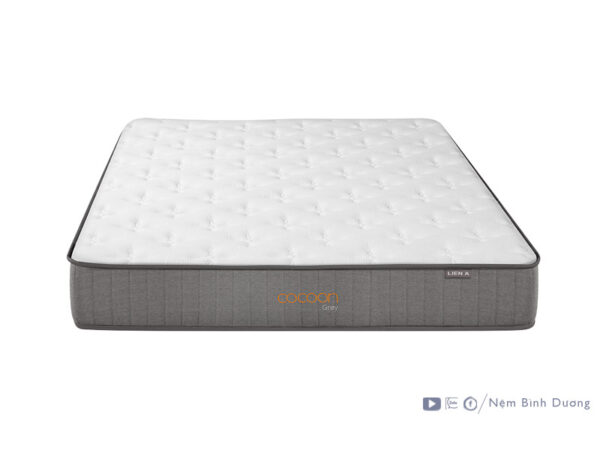Nệm lò xo túi Liên Á Cocoon Grey