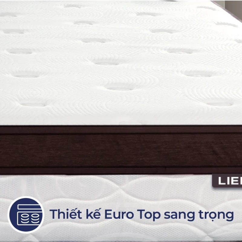 Nệm lò xo túi Liên Á Cocoon Premium