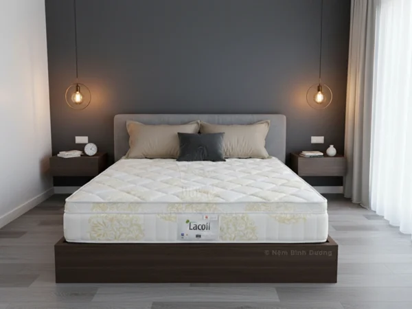Nệm Lò Xo Túi Cao Su Vạn Thành Lacoil