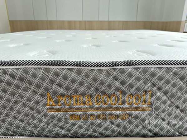 Nệm lò xo Aroma Cool Coil 2 viền - Nệm Bình Dương