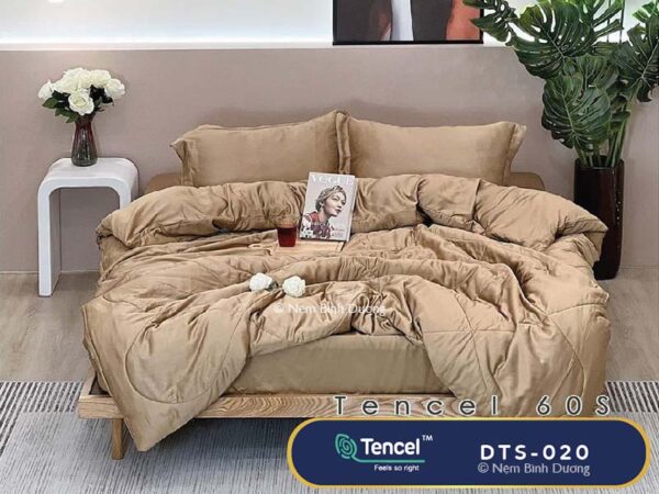 Drap Tencel 60s đơn màu - Nệm Bình Dương 23 Drap Tencel 60s đơn màu - Nệm Bình Dương