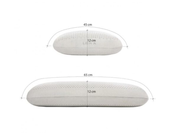 Gối cao su Liên Á Oval Grey - Nệm Bình Dương 9 Gối cao su Liên Á Oval Grey - Nệm Bình Dương