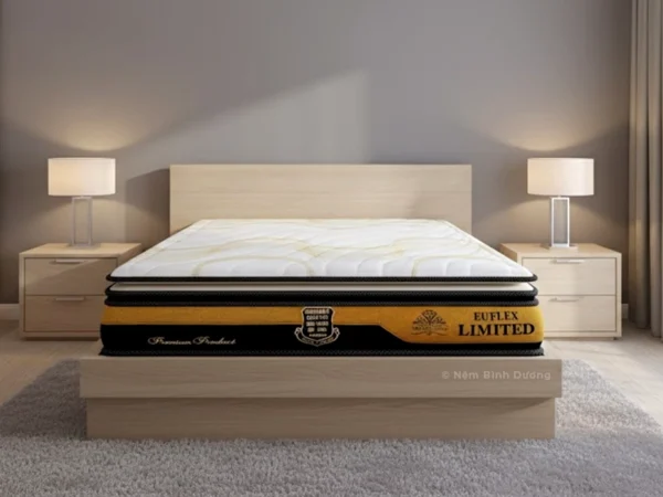 Nệm đa Tầng Kim Cương Euflex Limited