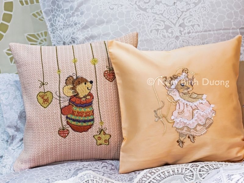 Bật mí về những ưu điểm nổi bật của chăn ga gối cotton thêu