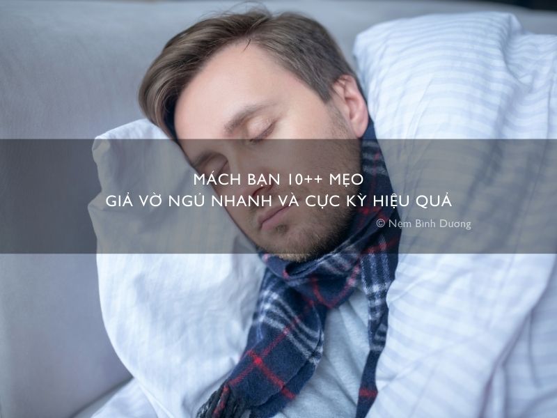 Mách bạn 10++ mẹo giả vờ ngủ nhanh và cực kỳ hiệu quả