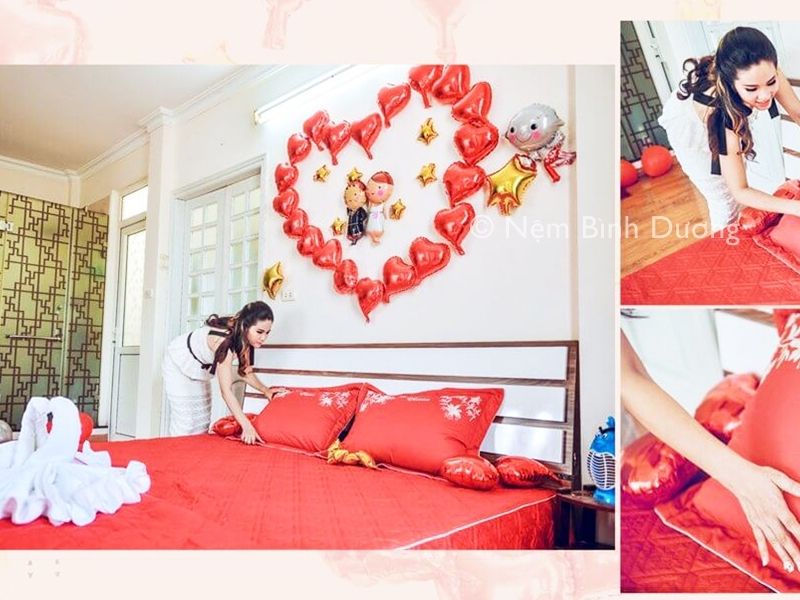 Hướng dẫn trải ga giường đúng cách cho các cặp đôi mới cưới 2 Hướng dẫn trải ga giường đúng cách cho các cặp đôi mới cưới
