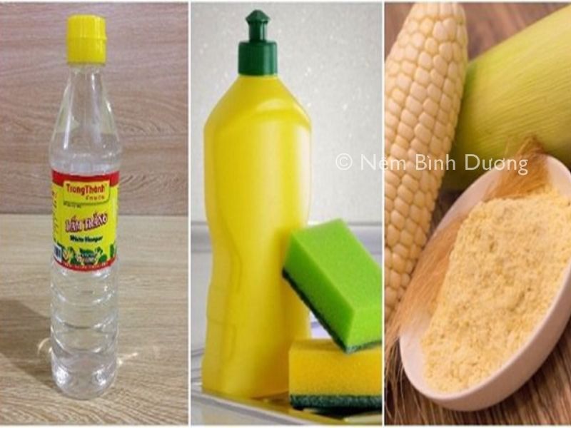 Cách khử mùi khai bằng bột bắp, giấm và nước rửa chén 6 Cách khử mùi khai bằng bột bắp, giấm và nước rửa chén