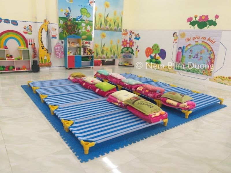 Chuẩn bị chỗ cho trẻ ngủ