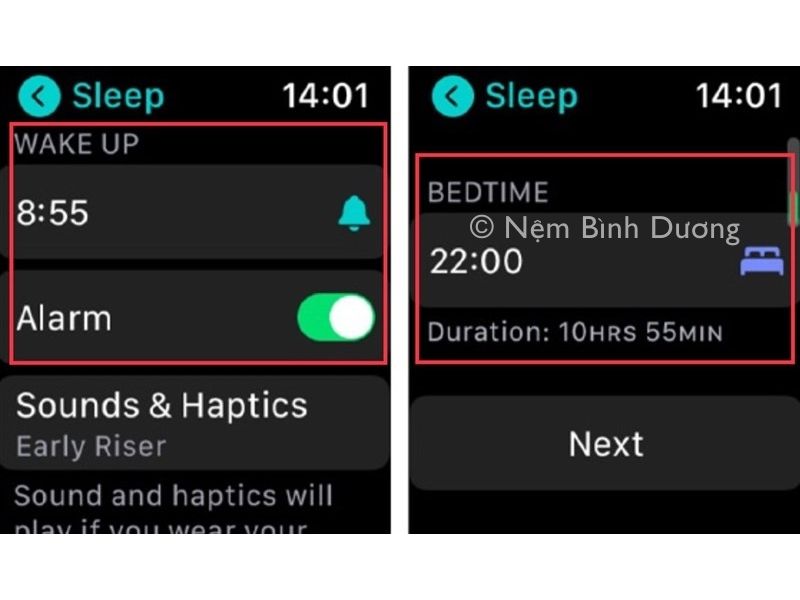 Cách đo giấc ngủ apple watch - Bước 2