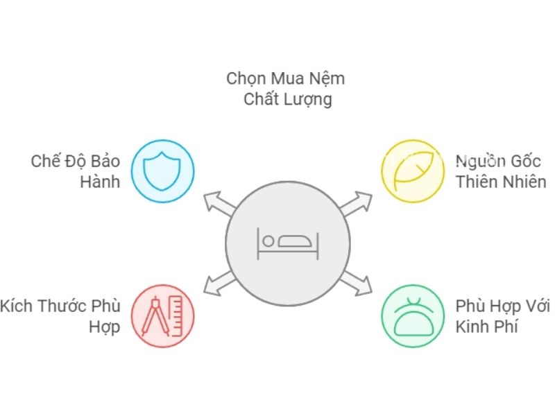Kinh nghiệm chọn mua nệm cao su chất lượng