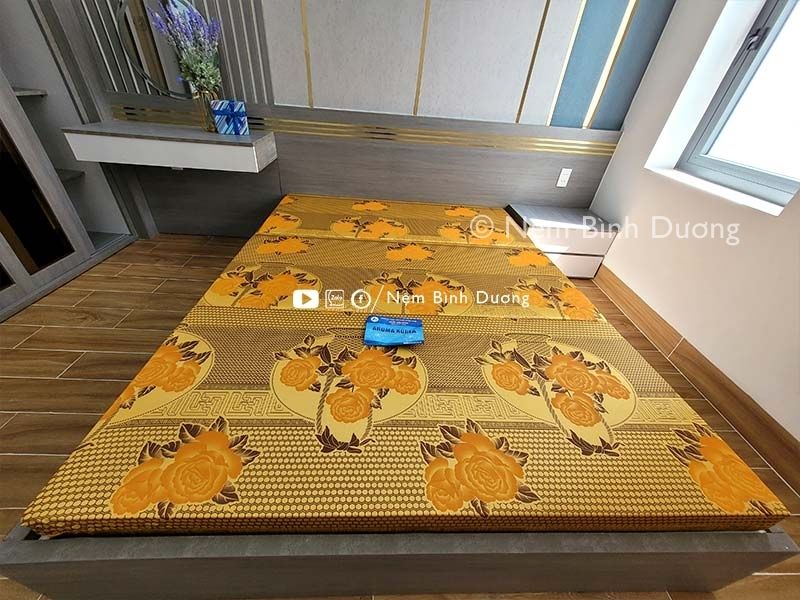 Nệm bông ép Aroma Korea 8 Nệm bông ép Aroma Korea