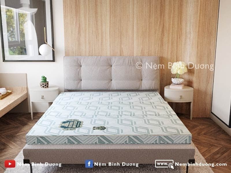 Nệm cao su bông Kim Cương Eufiber Advanced 4 Nệm cao su bông Kim Cương Eufiber Advanced