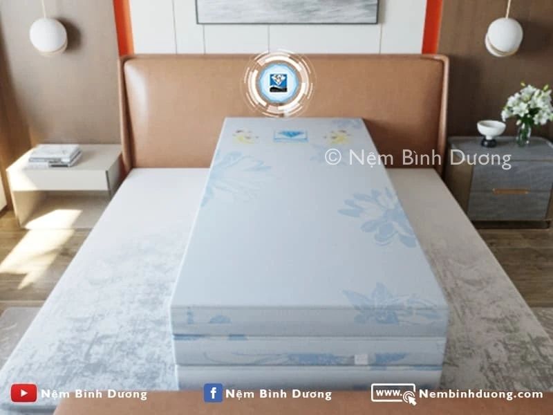 Nệm Gấp Bông Acness Kim Cương
