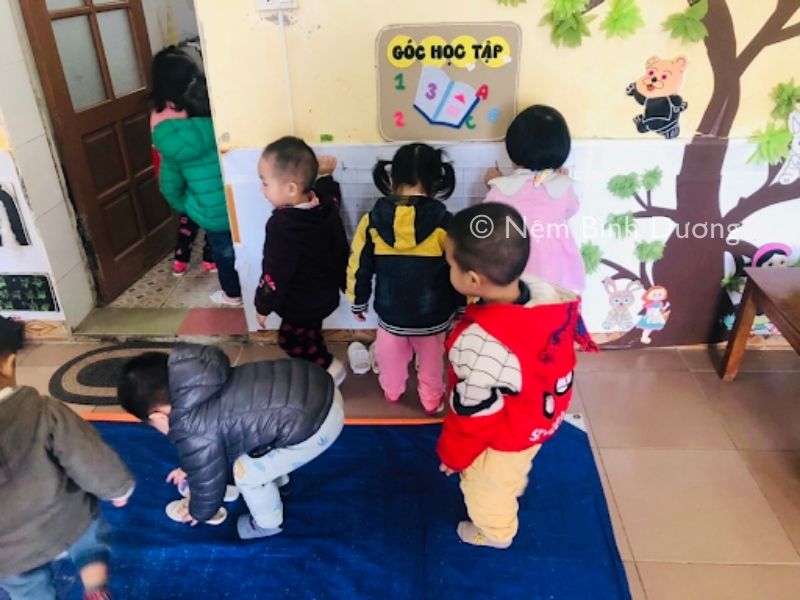 Sau giờ trẻ ngủ