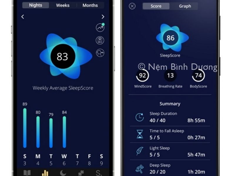 Sleep Score - App theo dõi giấc ngủ miễn phí