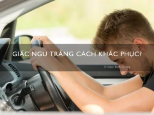 Giấc ngủ trắng cách khắc phục?