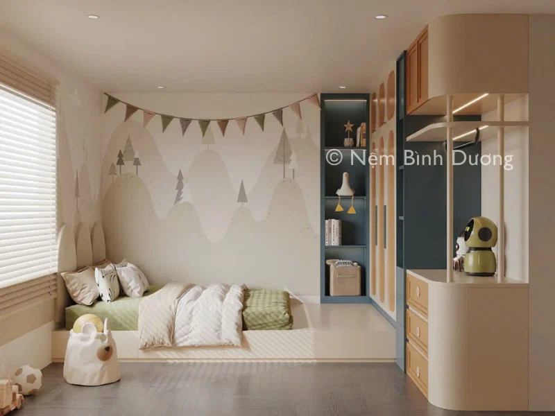 Cách tính hướng giường ngủ cho trẻ nhỏ 4 Cách tính hướng giường ngủ cho trẻ nhỏ