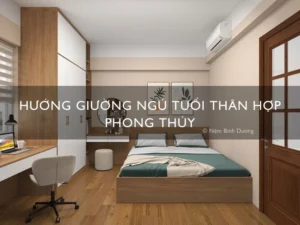 Hướng giường ngủ tuổi Thân hợp phong thủy