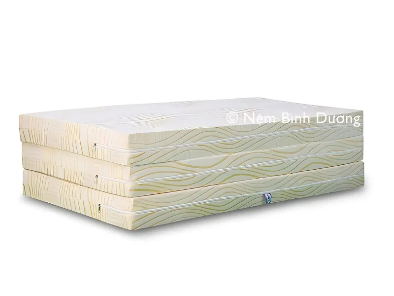 Nệm cao su Aroma Latex Gấp 3 – Nệm ngủ gấp gọn