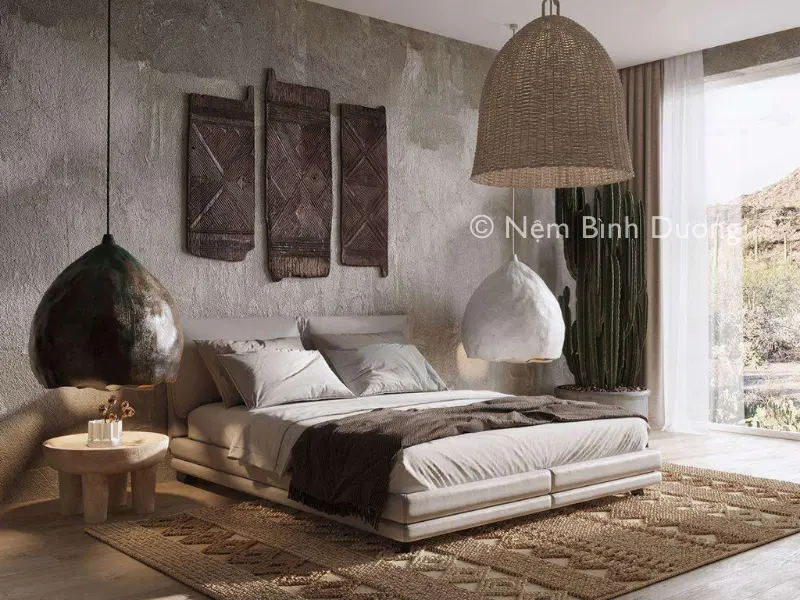 Trang trí phòng ngủ nhỏ cho nữ không giường kiểu Nhật 3 Trang trí phòng ngủ nhỏ cho nữ không giường kiểu Nhật