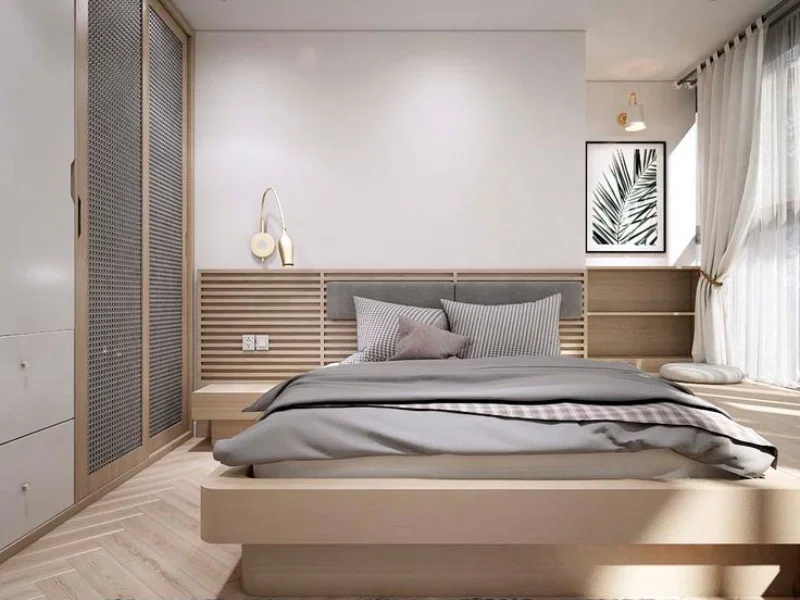 Cách khắc phục khi giường ngủ hướng ra cửa sổ