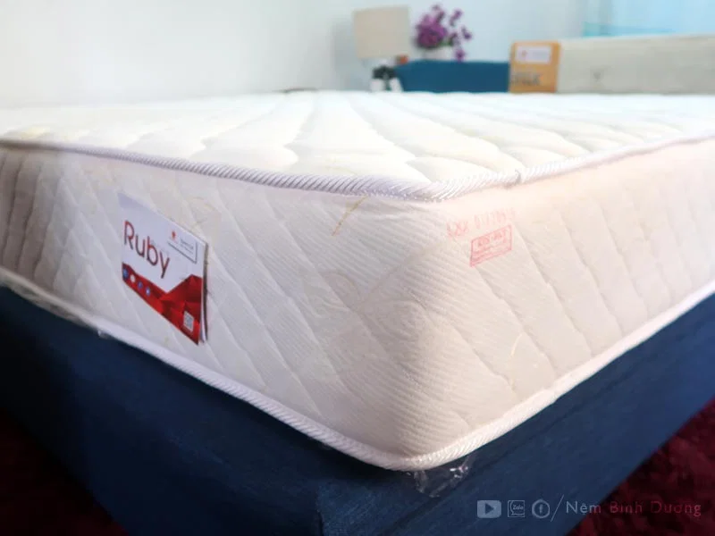 Cấu tạo nệm lò xo túi Vạn Thành Ruby