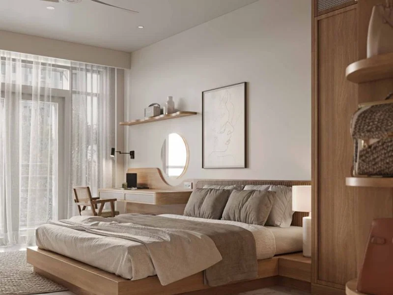 Chọn hướng đặt gương trong phòng ngủ có những hình ảnh tươi sắc