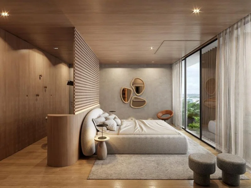 Có nên đặt gương gần giường ngủ? 1 Có nên đặt gương gần giường ngủ?