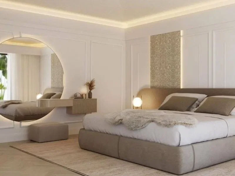 Hướng đặt gương trong phòng ngủ