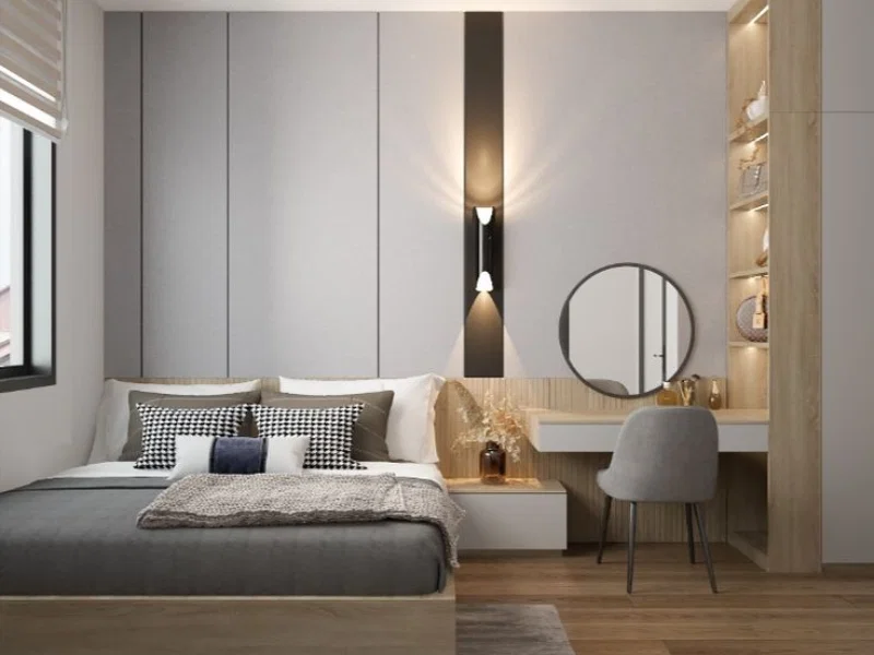 Hướng đặt gương trong phòng ngủ
