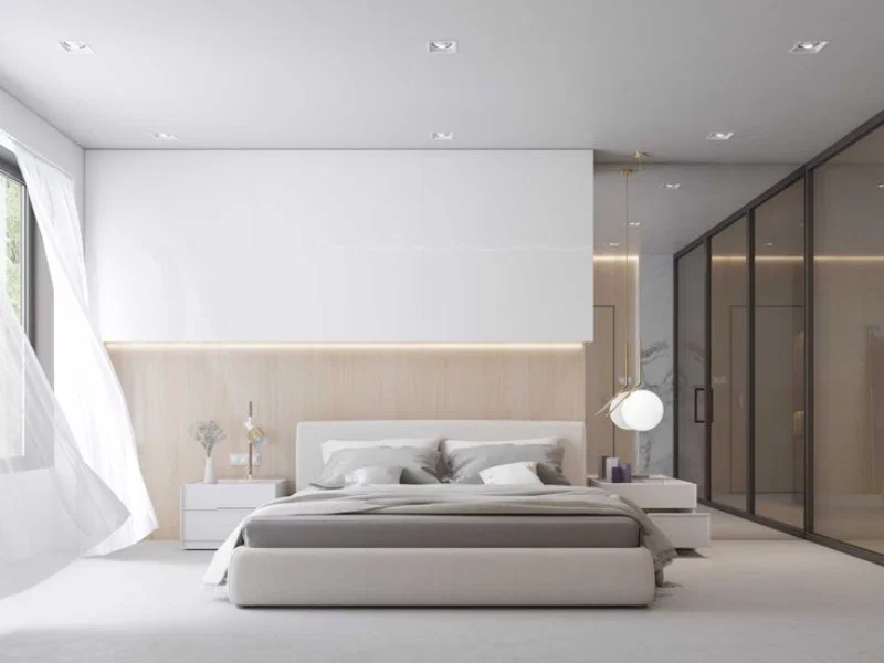 Kê giường gần cửa sổ nhưng không sát dưới cửa sổ