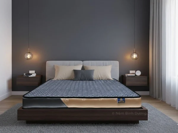 Nệm ép Tổng Hợp Kim Cương Vải Satin Lụa 99 Nệm ép Tổng Hợp Kim Cương Vải Satin Lụa