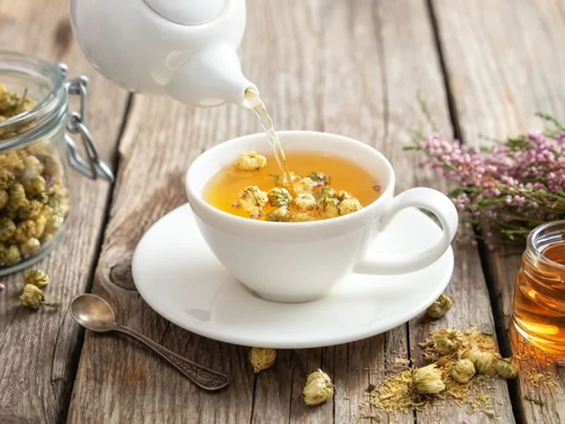 Trà hoa cúc – Thư giãn thần kinh, cải thiện chất lượng giấc ngủ