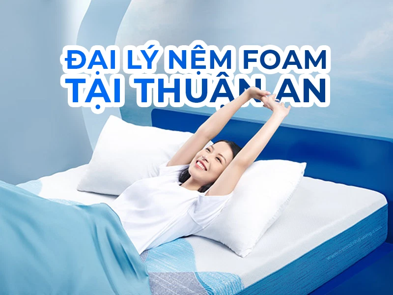 Đại lý nệm foam tại Thuận An - Nệm Bình Dương