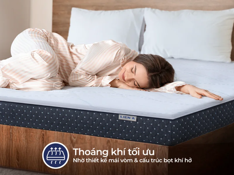 Đại Lý Nệm Cao Su Tại Thuận An - Nệm cao su Liên Á L'A Dome