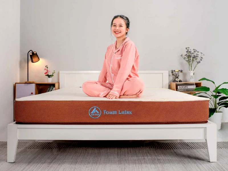 Nệm cao su đa tầng Aroma Foam Latex tại cửa hàng nệm ngã tư 550