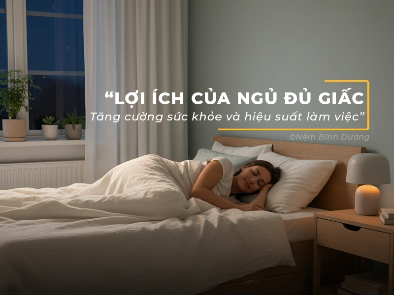 Lợi ích của ngủ đủ giấc - Tăng cường sức khỏe và hiệu suất làm việc