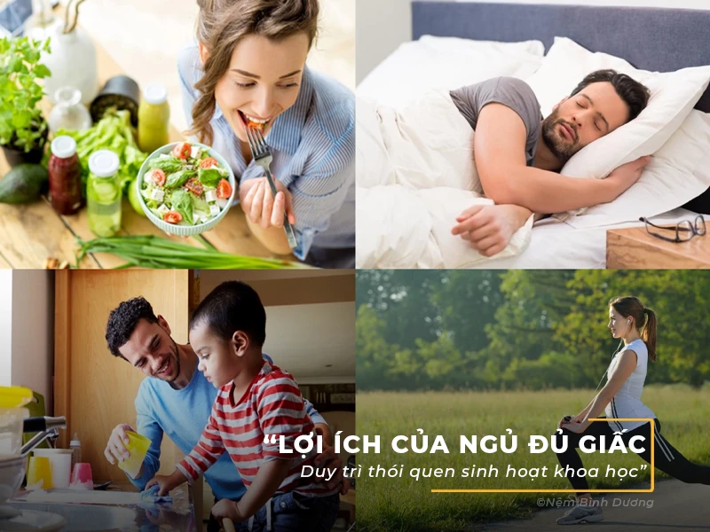 Lợi ích của ngủ đủ giấc - Tăng cường sức khỏe và hiệu suất làm việc