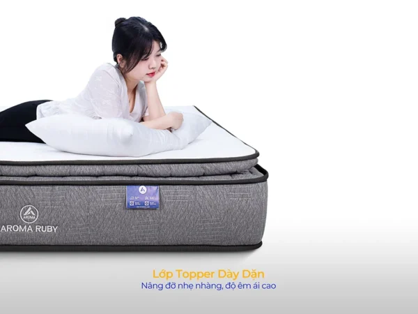 Nệm Lò Xo Aroma Ruby 3 Viền