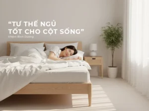 Tư Thế Ngủ Tốt Cho Cột Sống Và Giấc Ngủ Sâu