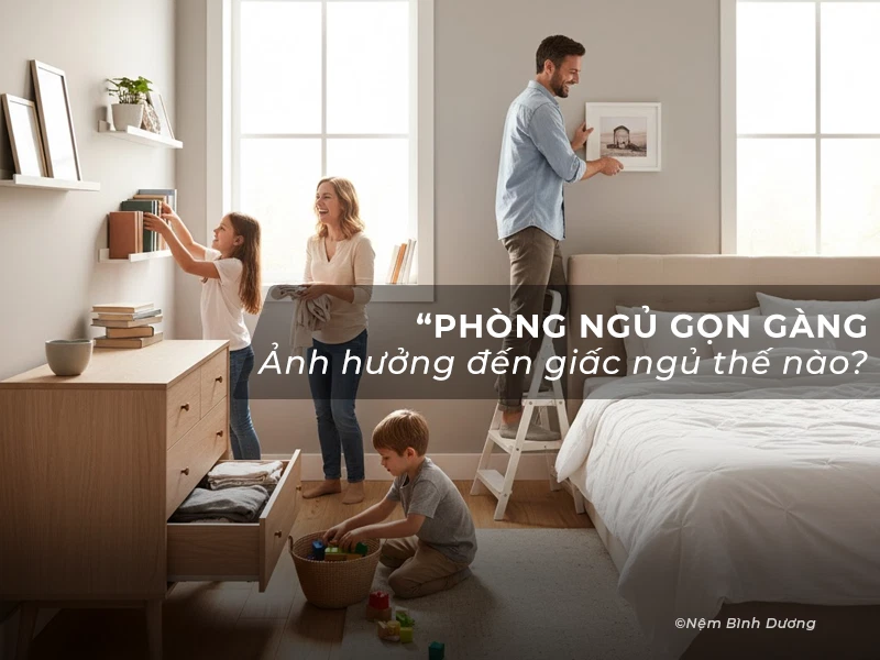 Phòng Ngủ Gọn Gàng ảnh Hưởng đến Giấc Ngủ Thế Nào?