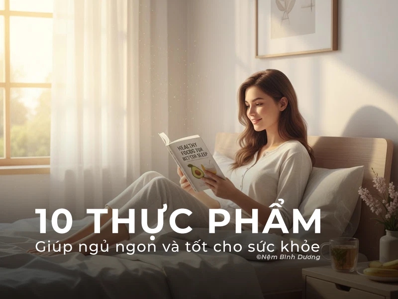 10 thực phẩm giúp ngủ ngon và tốt cho sức khỏe