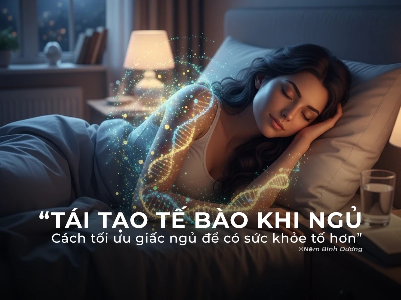 Tái Tạo Tế Bào Khi Ngủ: Cách Tối Ưu Giấc Ngủ Để Khỏe Mạnh Hơn Tái Tạo Tế Bào Khi Ngủ: Cách Tối Ưu Giấc Ngủ Để Khỏe Mạnh Hơn