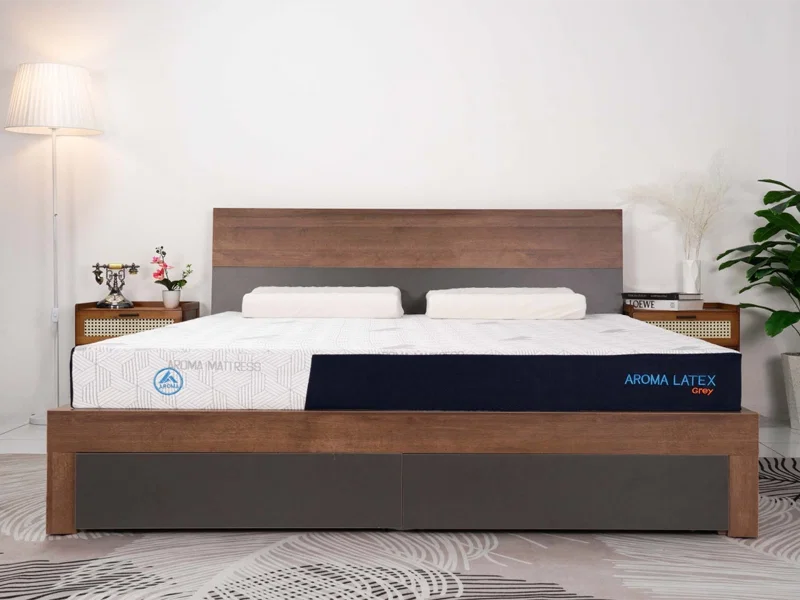 Nệm cao su hoạt tính Aroma Grey tại TPHCM
